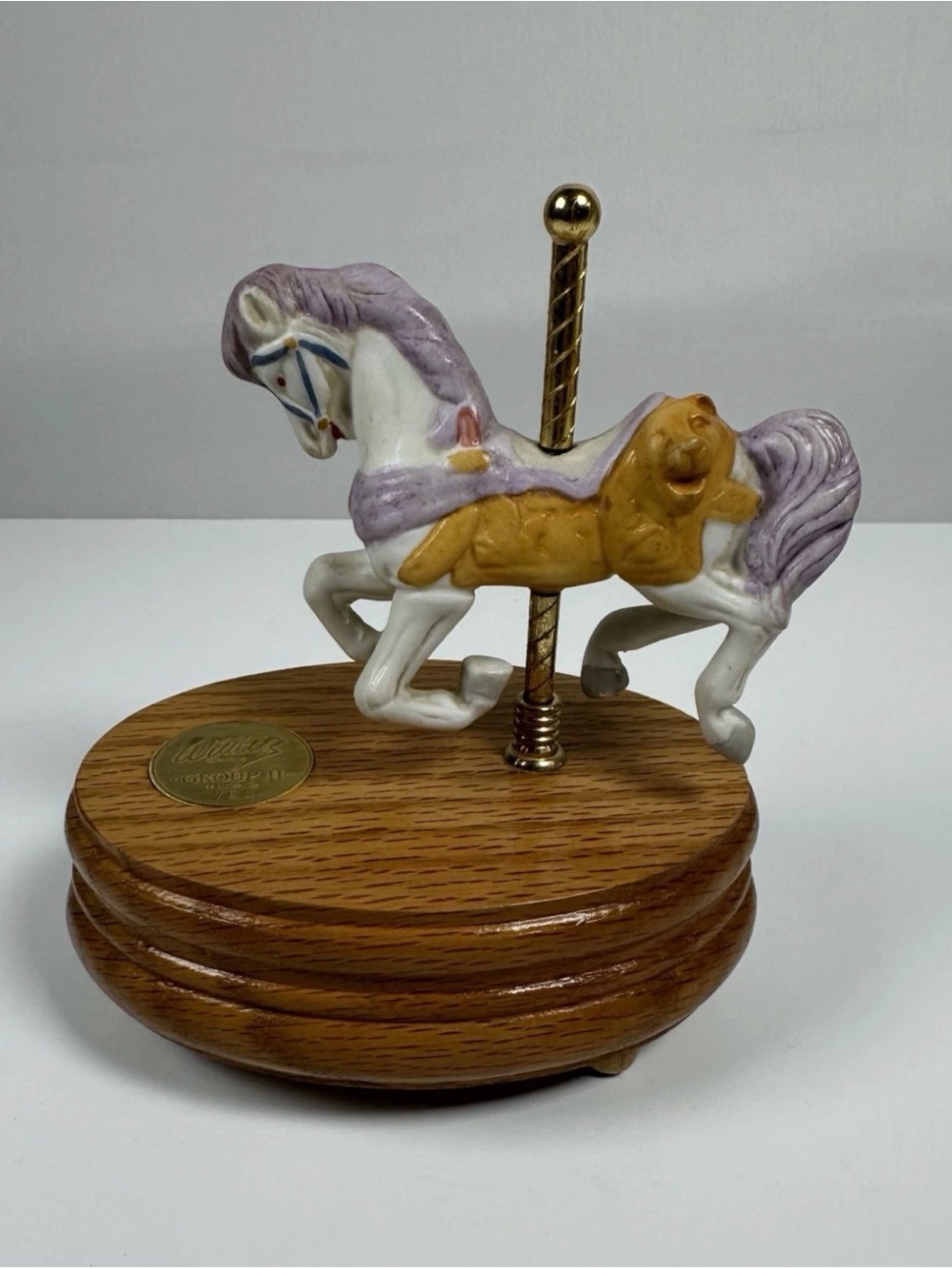Vintage Willitts Designs GROUP II Carousel Horse Figurine